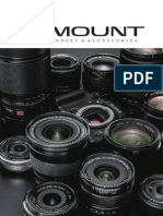 Fujifilm X Mount Lenses Accessories Catalogue