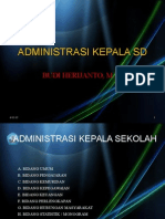 administrasi kepala sd