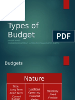 Budgets