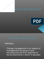 Change Management