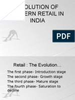 Evolution of Modern Retail in India