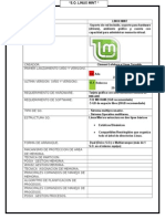 Tabla Comparativa Linux Mint.