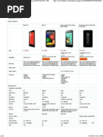 Compariosn of Mobile