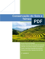 Conservação Dos Solos e Dimensionamento de Terraços