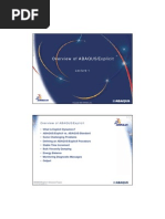 Overview of ABAQUS Explicit