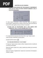 Questões de teoria das estruturas