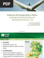 Apresentação Eólica Martinho da Serra