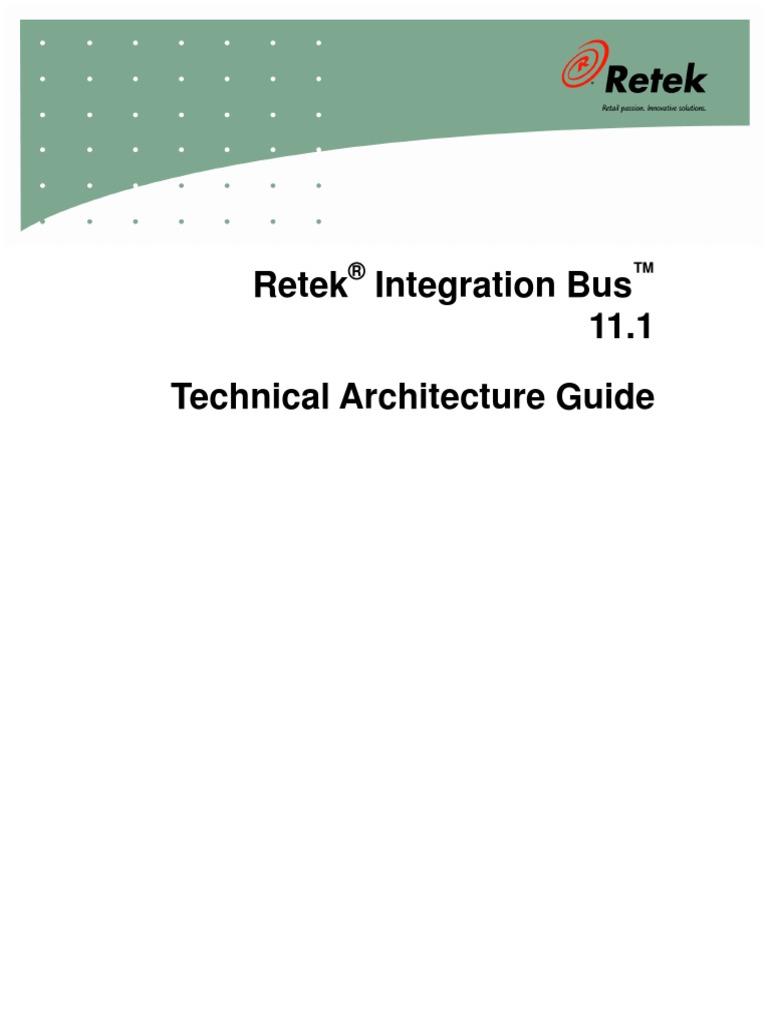 Retek Bus | PDF | Enterprise Java Beans | Scalability