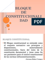 Bloque de Constitucionalidad