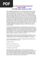 Download Martin Luther King Famous Speech by Indira Gandhi by Tina SN26840932 doc pdf