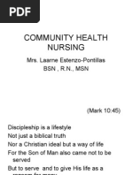 Download Community Health Nursing by kennethmyro SN26841259 doc pdf