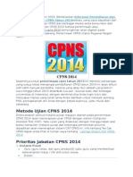 Info Cpns 2014 by Ilham Dzulkarnain SN:268413028