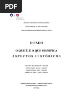 The History of Fado