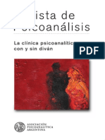Revista-de-Psicoanálisis  LXVII N°3 2010 - La Clínica Psicoanalítica con y sin diván