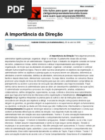A Importância Da Direção - Artigos - Dinheiro - Administradores