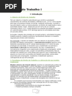 Direito Do Trabalho I