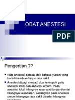 Obat Anestesi