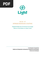 Light Regulamentação para fornecimento de energia elétrica Abril 2015
