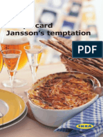 Recipe Card Jansson's Temptation