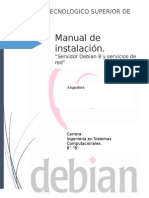 Manual Para La Instalación de Servicios en Servidor Debían 8 Scribd