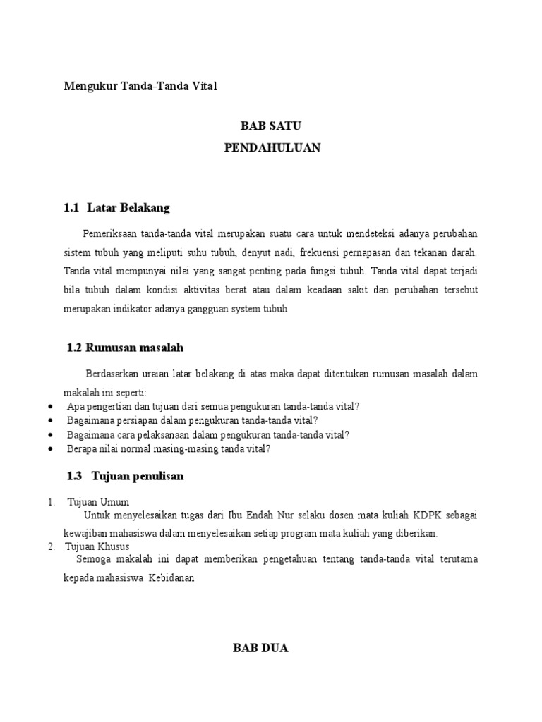 Mengukur Tanda Tanda Vital Docx
