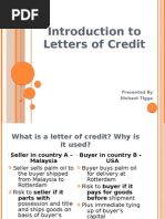 Letter of Credits