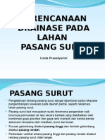 Contoh Prencanaan Drainase Pada Lahan Pasang Surut