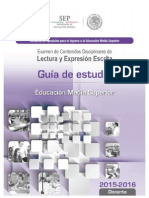 Lectura y Expresion Escrita Guia