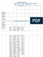 Matrix For Instructional Game