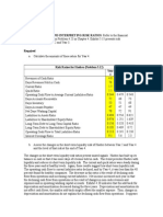 Financial Statement Analysis HW5