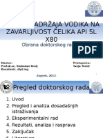 Obrana Doktorskog Rada