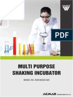 Multi Purpose Shaking Incubator