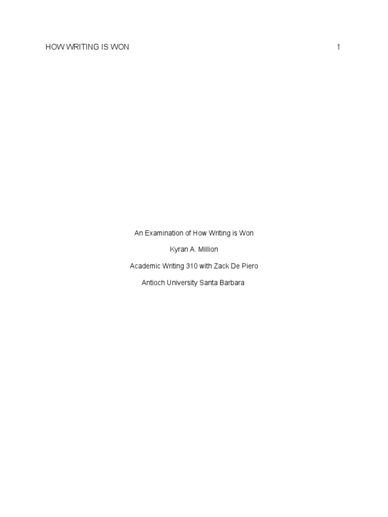 Final Academicwritingpaper | PDF | Rhetoric | Persuasion