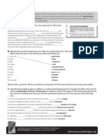 English Grammar - Word Partners