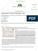 Banking and Financial Awareness – 88