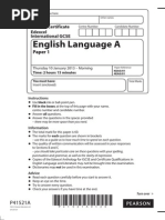 Edexcel iGCSE English 2013