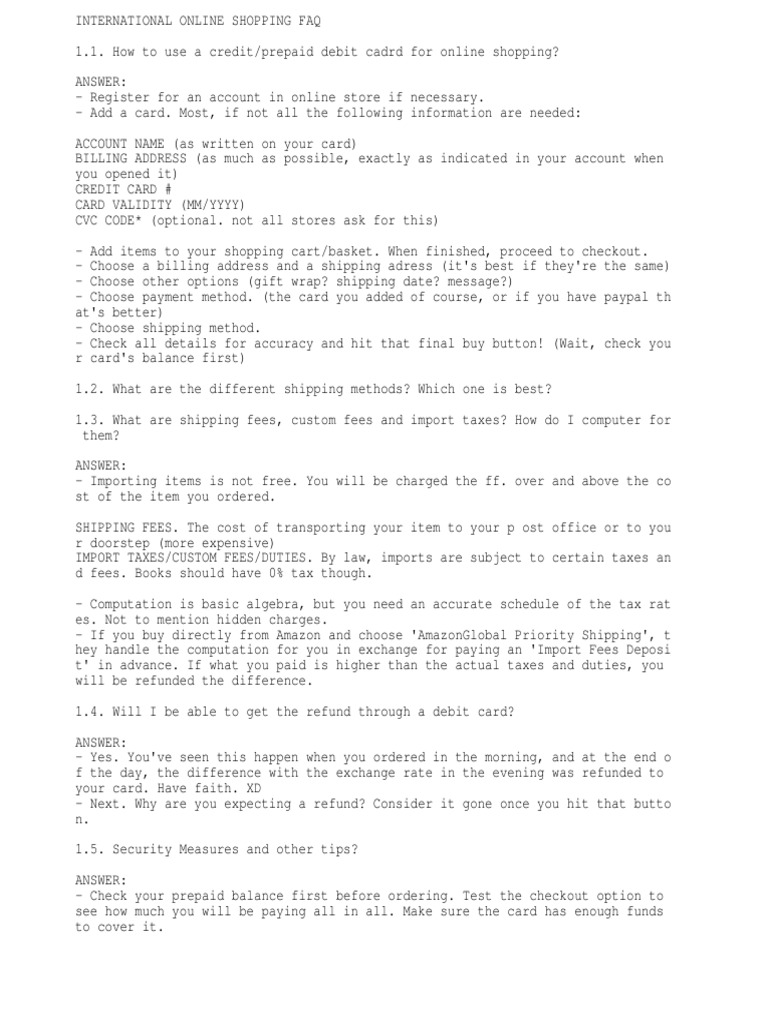 Amazon Shopping Faq S Online Shopping Invoice