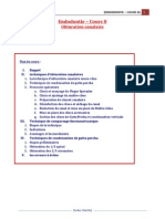 Endodontie - Cours 8