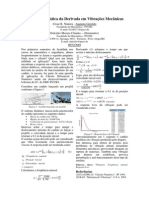 Aplicação Didática Da Derivada em Vibrações Mecânicas: César R. Nunura - Augusto Geroldo