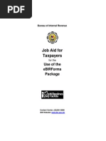 eBIRForms Guide: Filing Made Easy | PDF | Internet Explorer | Taxpayer