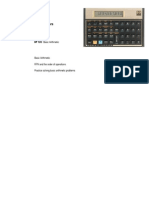 HP Calculators: HP 12C Basic Arithmetic