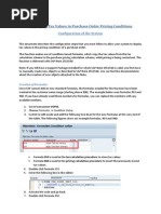 Displaying Tax Values in Purchase Order Pricing Conditions