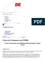 Curso de Formação Em EMDR Em Belo Horizonte _ Minas Gerais _ CESDE - Centro de Estudos e Desenvolvimento Educacional