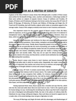 Aphoristic style in bacon's essays picture