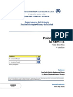 Psicología de La Familia - Guía Didáctica