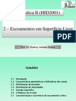 Escoamento em Superfície Livre - Hidrodinâmica