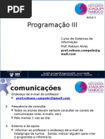 Programação 3