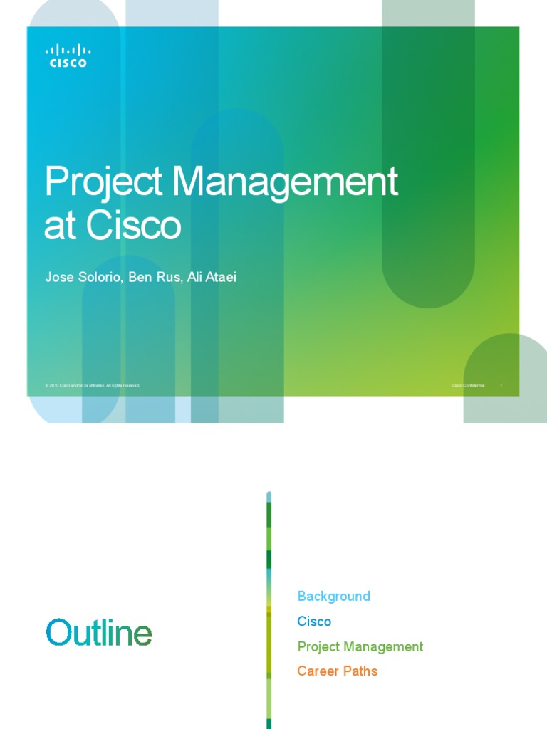 Project Management at Cisco Systems-2 | PDF | Software Development ...