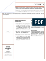 CNX Nifty: Eligibility Criteria For Selection of Constituent Stocks Index Re-Balancing