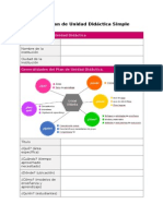 Plantilla de Plan de Unidad Didáctica Simple